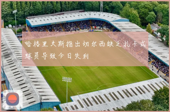 哈格里夫斯指出切尔西缺乏扎卡式球员导致今日失利