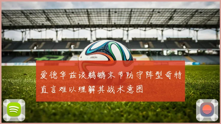 爱德华兹谈鹈鹕末节防守阵型奇特直言难以理解其战术意图