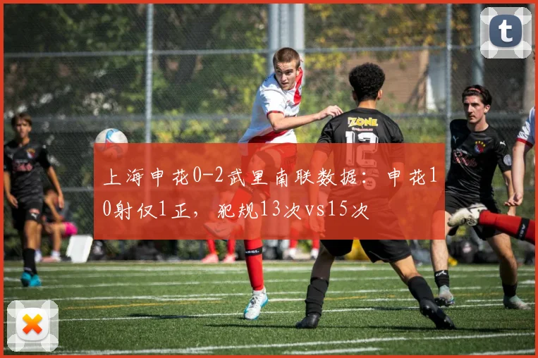 上海申花0-2武里南联数据：申花10射仅1正，犯规13次vs15次